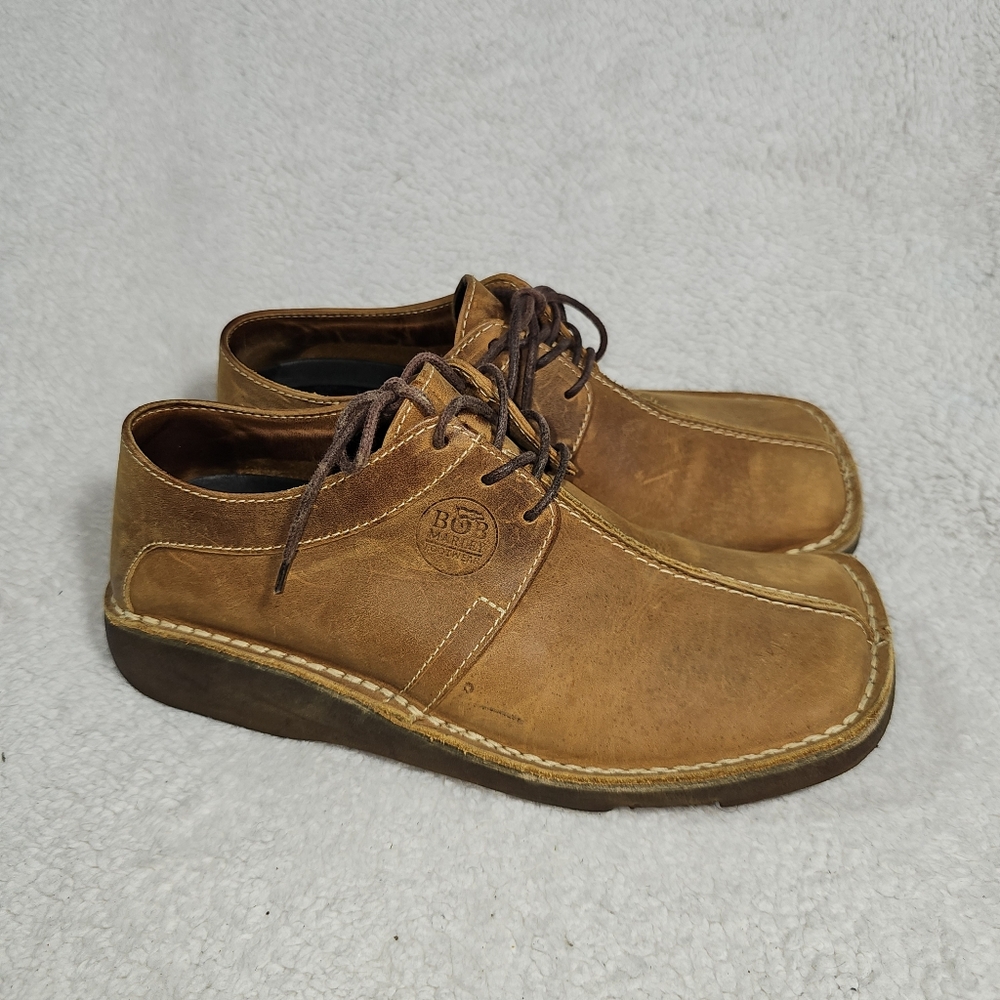 Vintage Bob Marley Brand Low Top Leather Shoe Size 7.5 - Picture 7 of 16